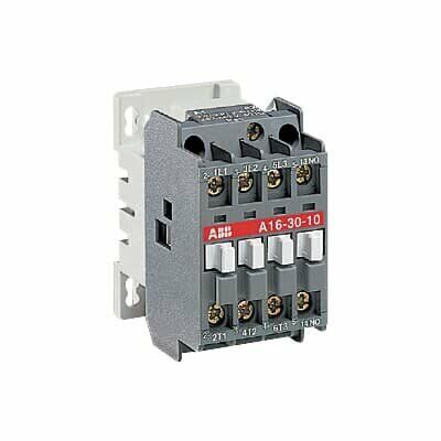 Контактор A16-30-10 (16А AC3) катушка 24В AC ABB 1SBL181001R8110  16А 24В AC 7.5кВт, 1SBL181001R8110