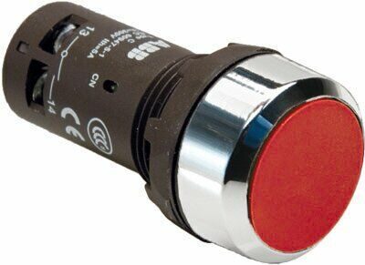 Кнопка управления CP1-30R-01 красная без фиксации 1HЗ 1SFA619100R3041 ABB
